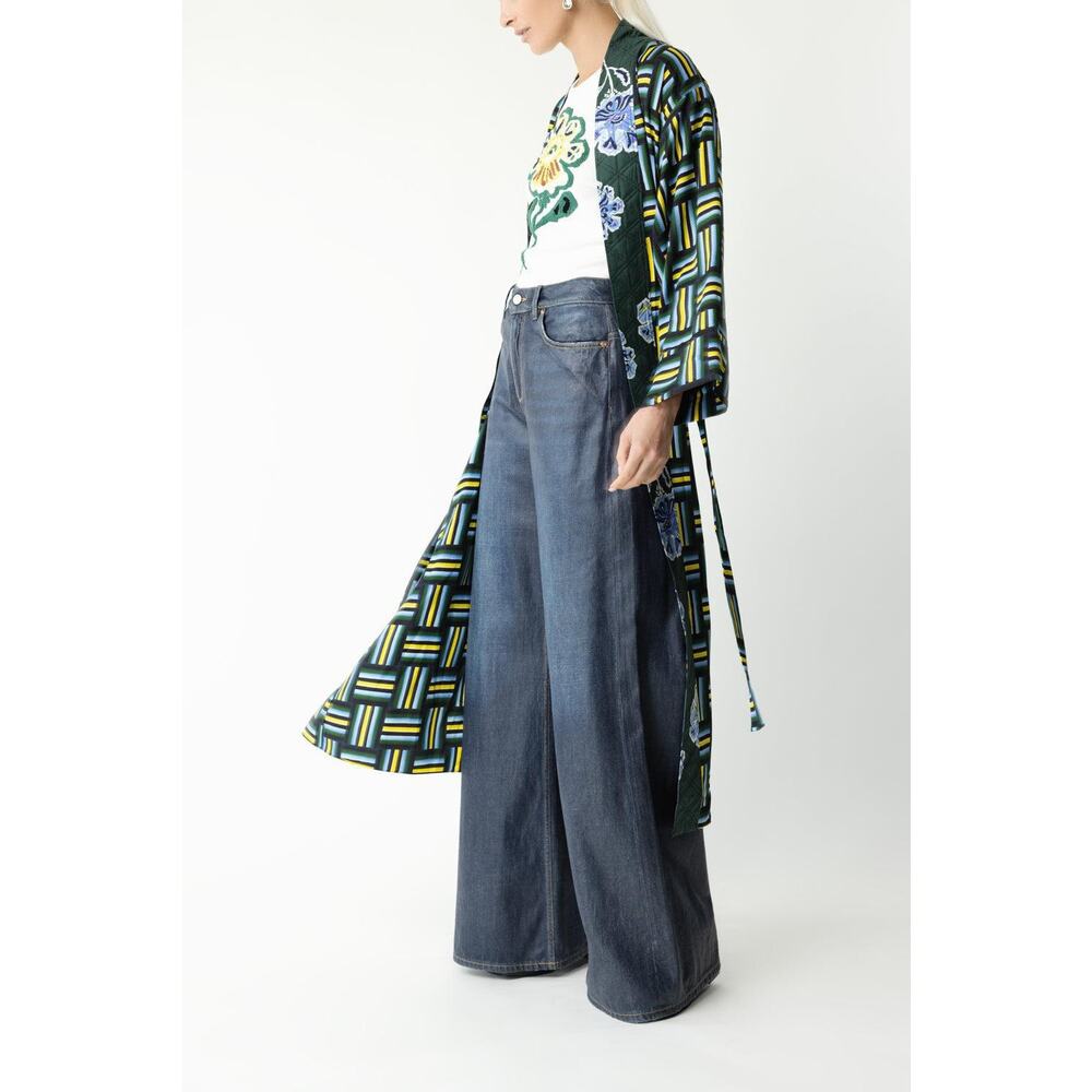 Dorothee Schumacher Womens Denim Romance Wide Jeans in Blue Indigo 4 L - Picture 2 of 4